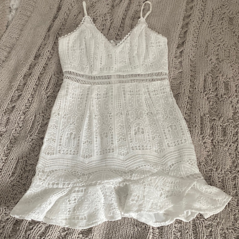 White Lace Dress